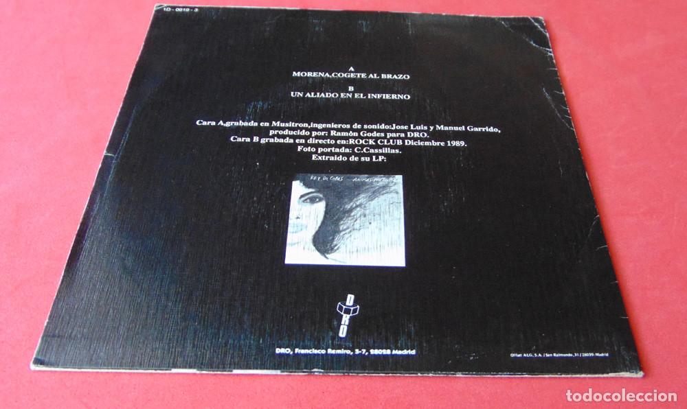 Discos de vinilo: REY DE COPAS - MORENA,COGETE AL BRAZO - SINGLE 7&rdquo; - Foto 4