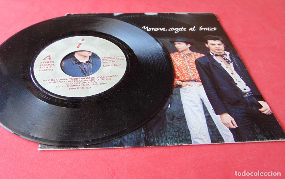 Discos de vinilo: REY DE COPAS - MORENA,COGETE AL BRAZO - SINGLE 7&rdquo; - Foto 6