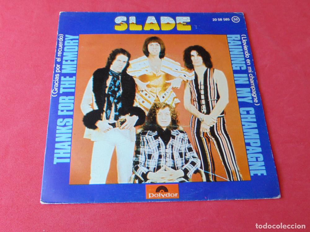 Discos de vinilo: SLADE - THANKS FOR THE MEMORY - SINGLE 1975 - Foto 3