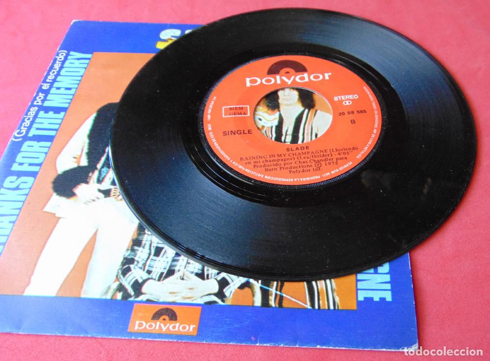 Discos de vinilo: SLADE - THANKS FOR THE MEMORY - SINGLE 1975 - Foto 4