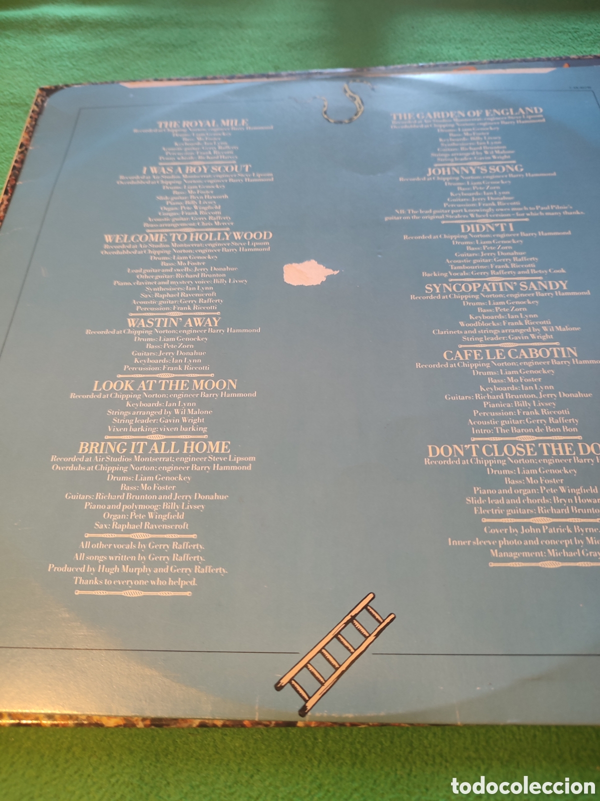 Discos de vinilo: Gerry Rafferty - Snakes and ladders 1980 - Foto 2