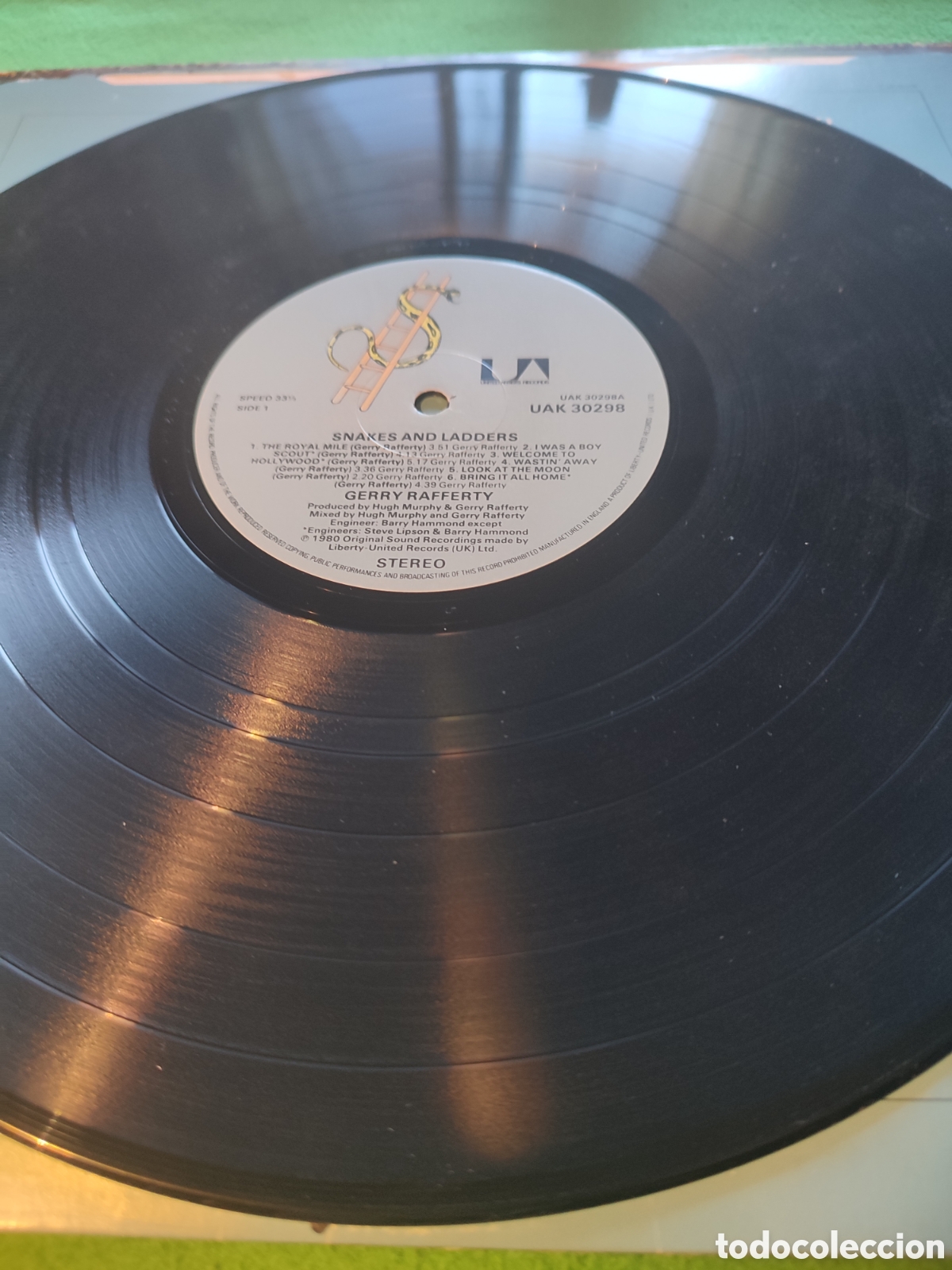 Discos de vinilo: Gerry Rafferty - Snakes and ladders 1980 - Foto 3