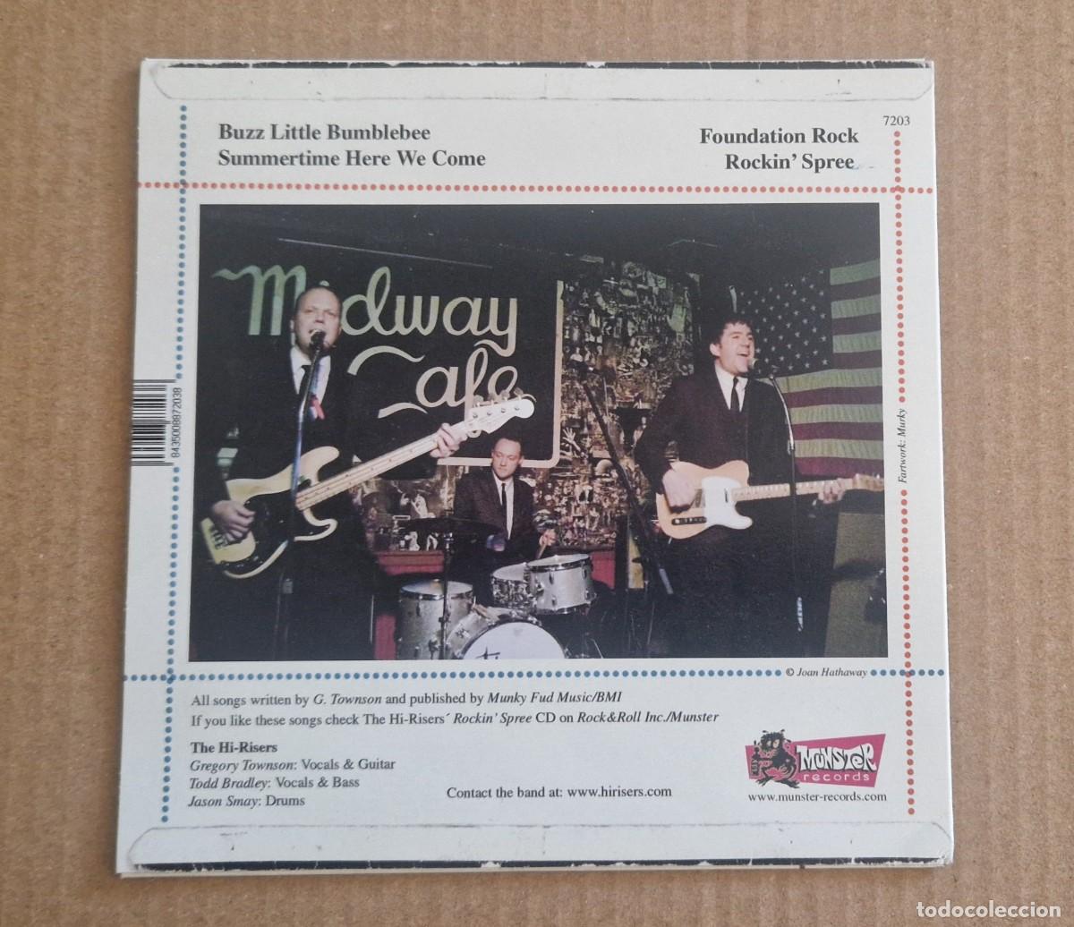 Discos de vinilo: THE HI RISERS - BUZZ AROUND WITH EP 2006 (MUNSTER RECORDS) - Foto 2