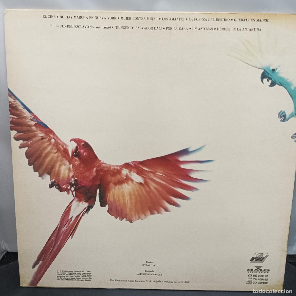 Discos de vinilo: MECANO, DESCANSO DOMINICAL. LP 1988. - Foto 2