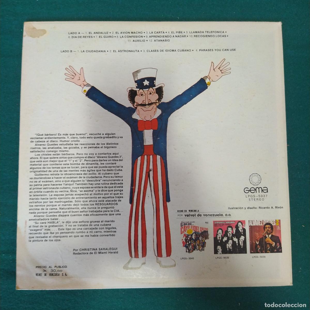 Discos de vinilo: Alvarez Guedes &ndash; Alvarez Guedes 3 - Foto 2