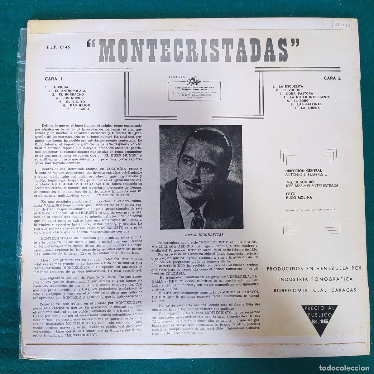 Discos de vinilo: Montecristo &ndash; Montecristadas - Foto 2