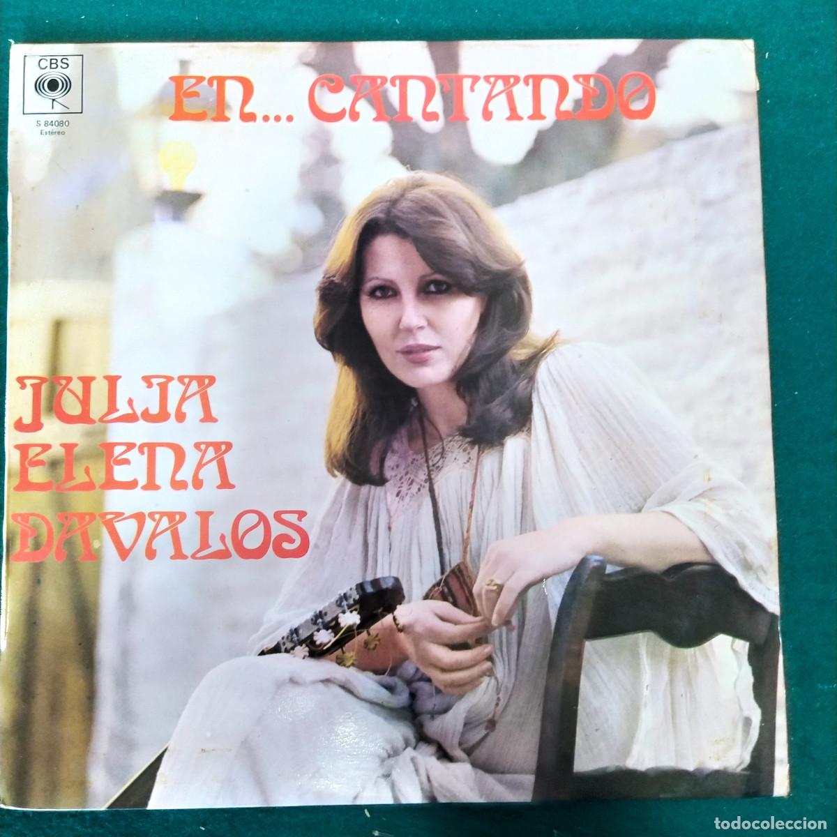Discos de vinilo: Julia Elena Davalos &ndash; En... Cantando - Foto 1