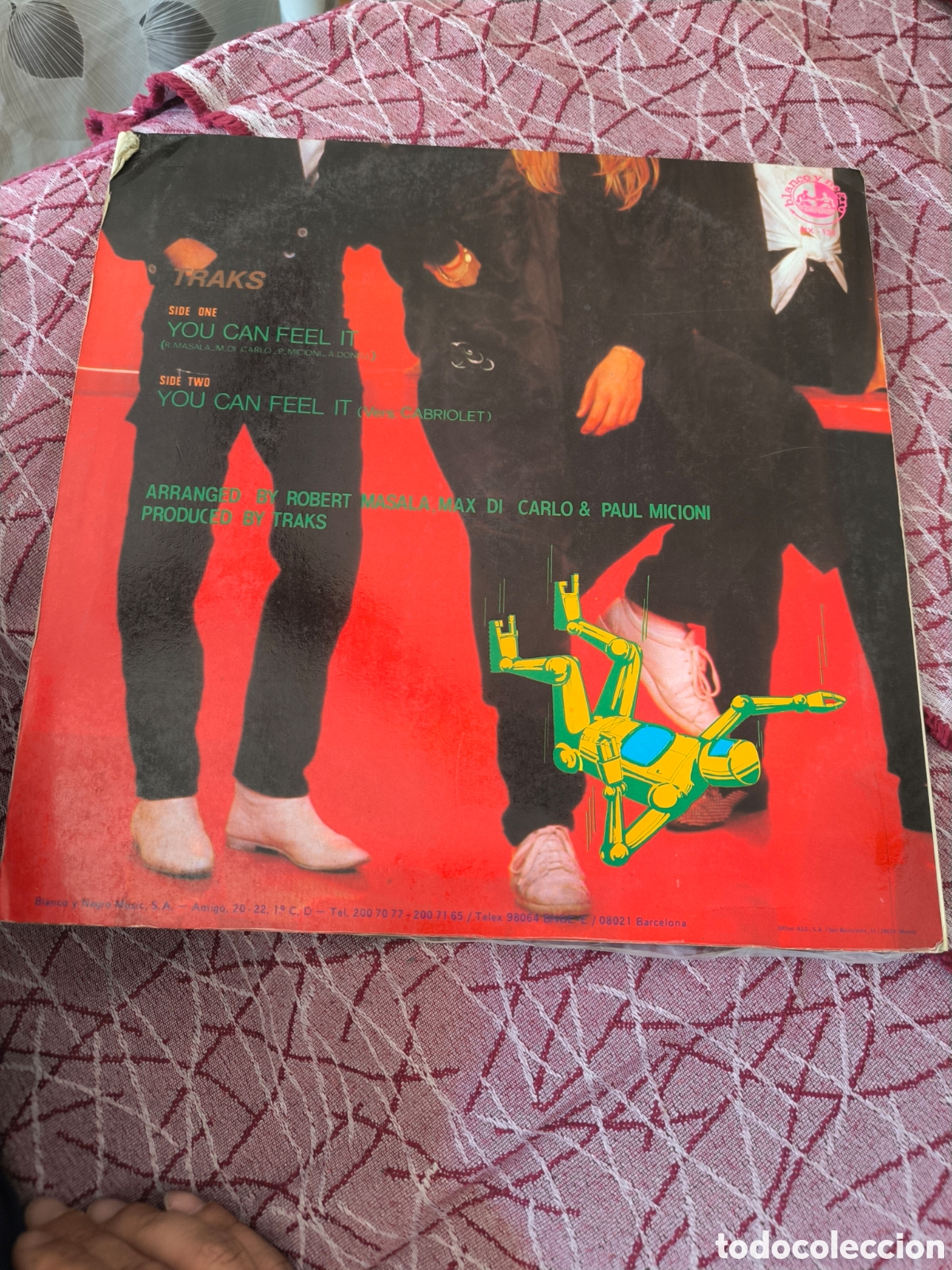 Discos de vinilo: DISCO DE VINILO YOU CAN FEEL IT - Foto 2