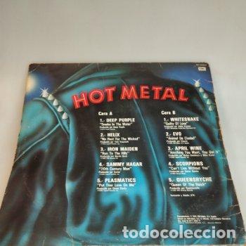 Discos de vinilo: HOT METAL , EMI-ODEON 1984 - VARIOS - Foto 2