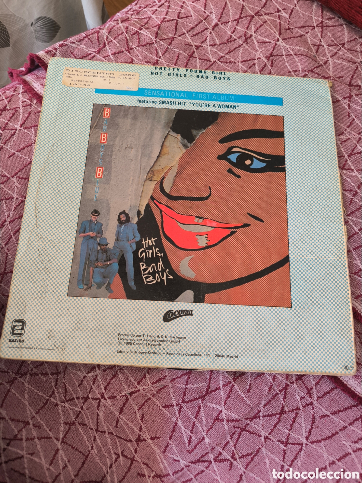 Discos de vinilo: DISCO DE VINILO BAD BOYS BLUE - Foto 2