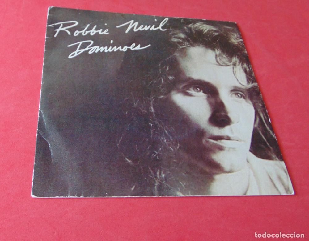 Discos de vinilo: Robbie Nevil &lrm;&ndash; Dominoes - SINGLE 1986 - Foto 1