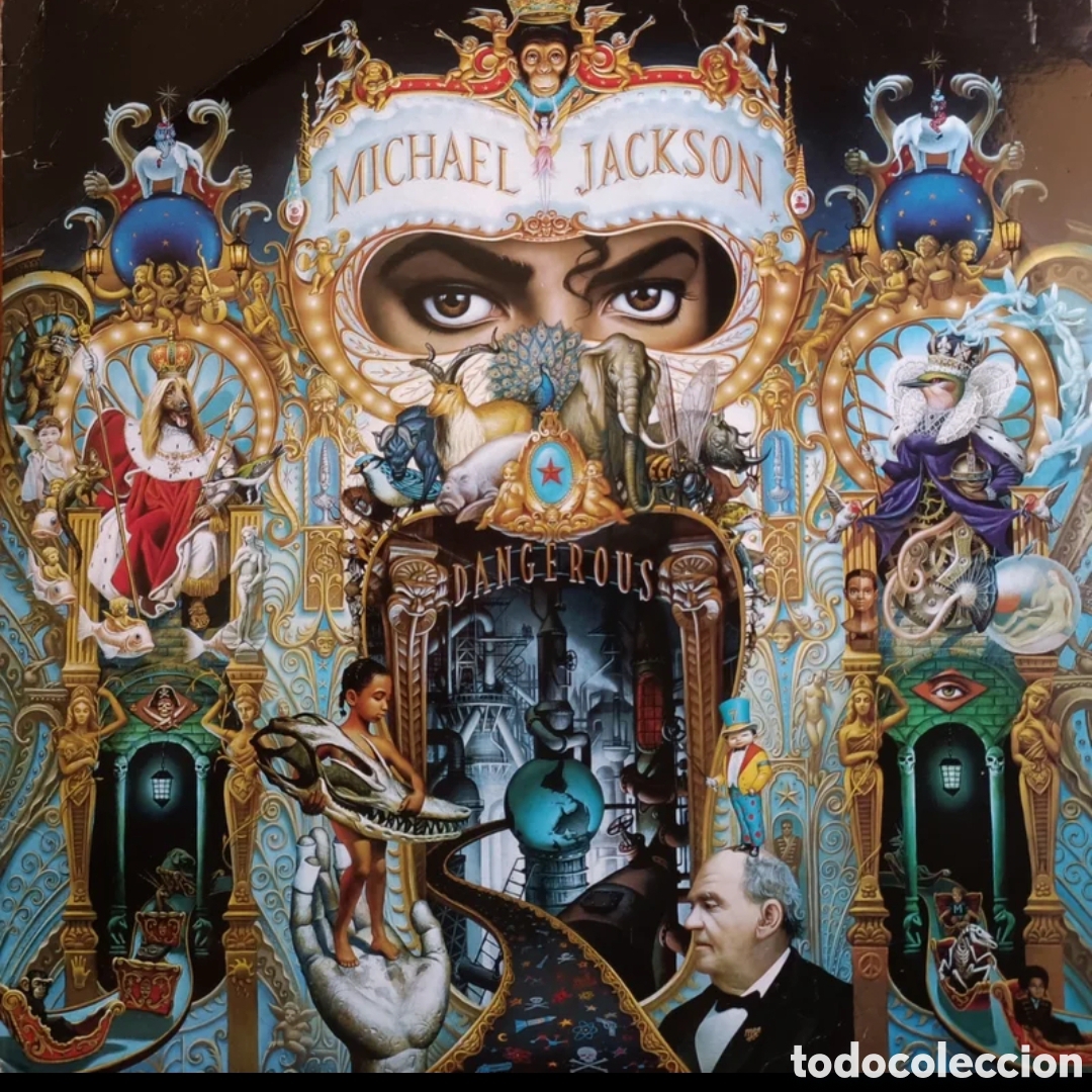 Discos de vinilo: Dangerous. Michael Jackson (doble &aacute;lbum) - Foto 1
