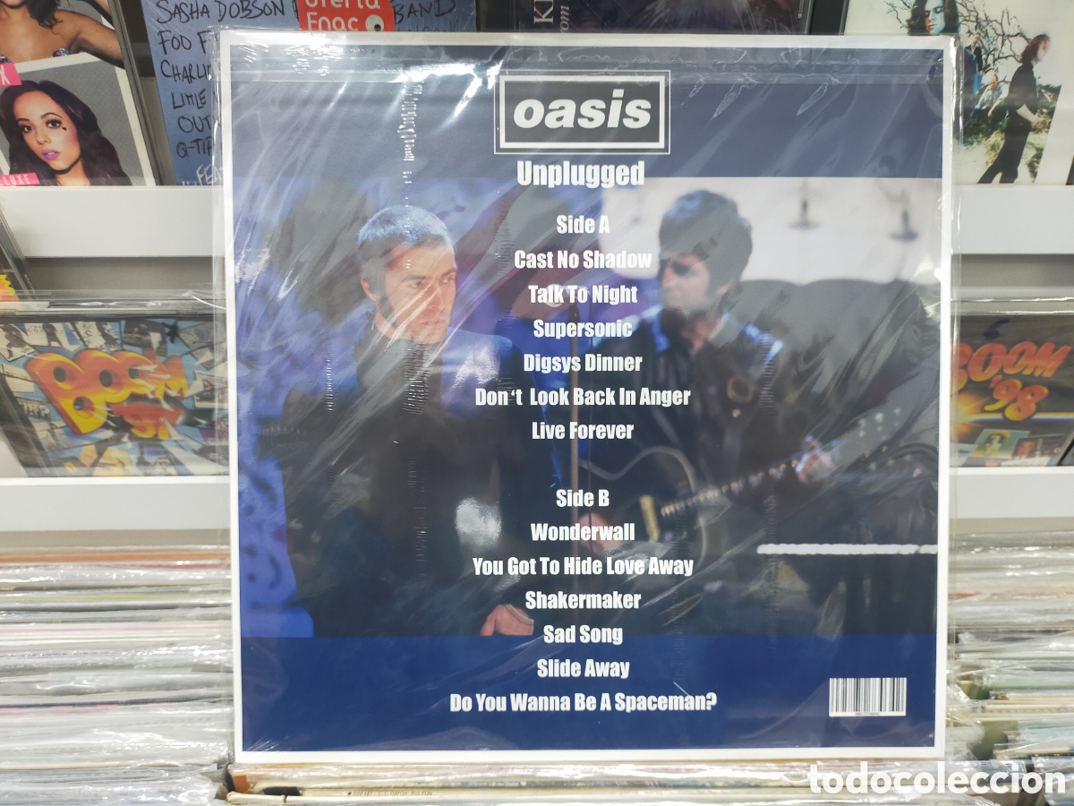 Discos de vinilo: Oasis LP unplugged precintado - Foto 2