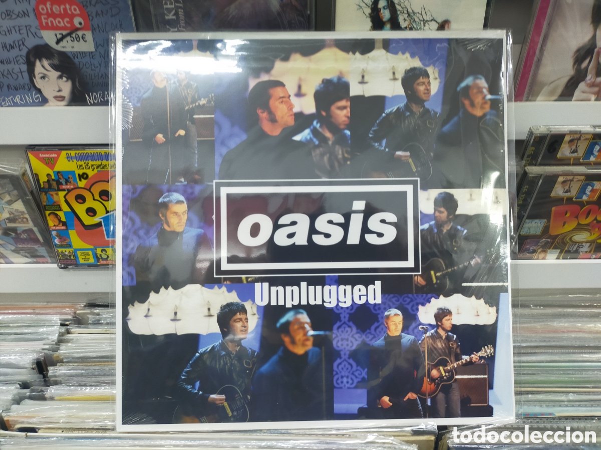 Discos de vinilo: Oasis LP unplugged precintado - Foto 1