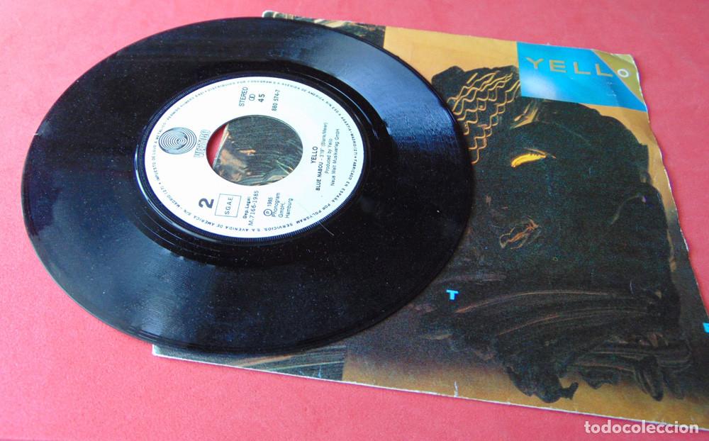 Discos de vinilo: YELLO - SINGLE - VICIOUS GAMES / BLUE NABOU - POLYGRAM, 1985 - Foto 5