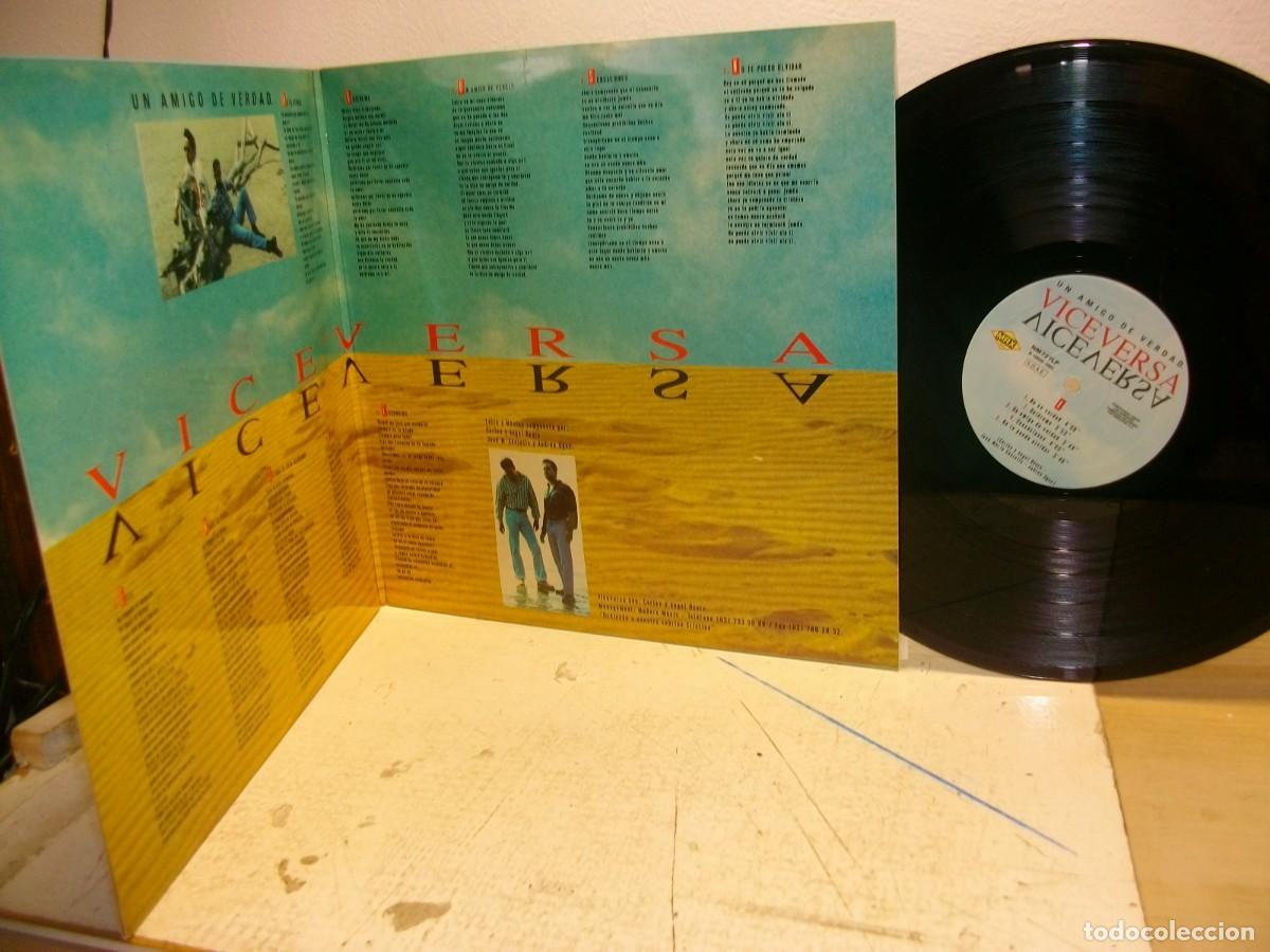 Discos de vinilo: Viceversa &ndash; Un Amigo De Verdad LP - Foto 2