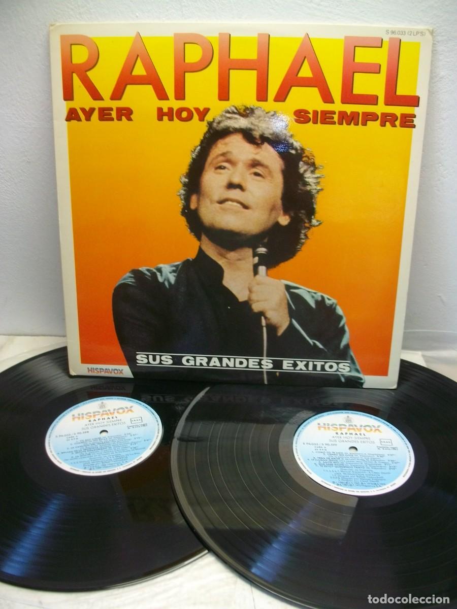 Discos de vinilo: Raphael &ndash; Ayer, Hoy Y Siempre 2 X LP - Foto 1