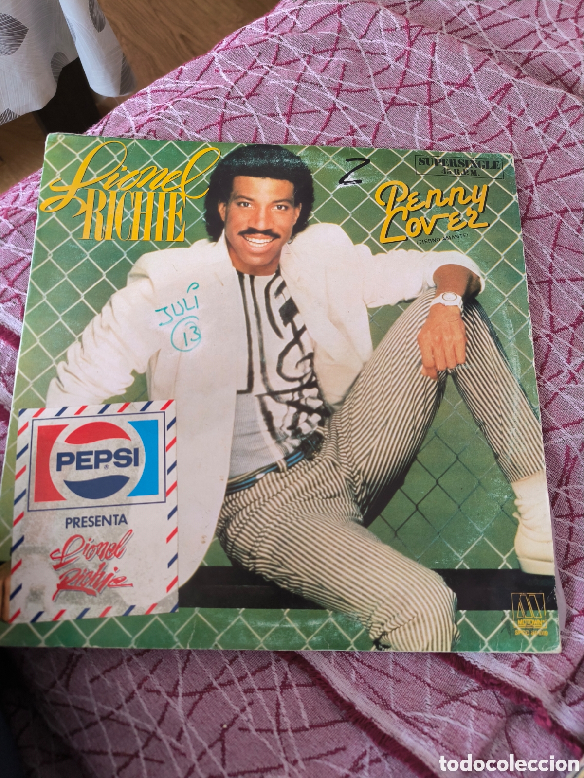 Discos de vinilo: disco de vinilo de Lionel Richie. - Foto 1