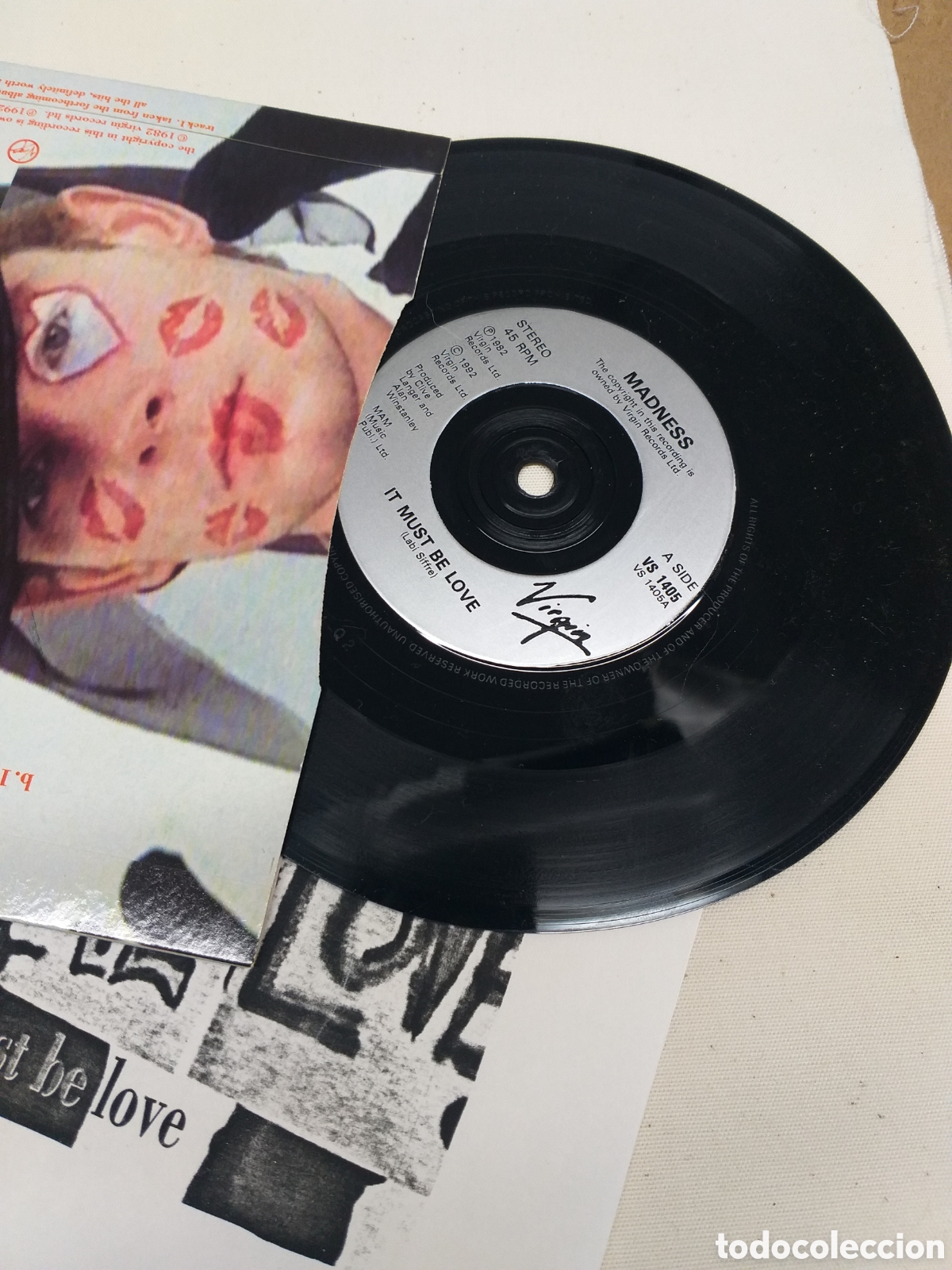 Discos de vinilo: Disco vinilo single MADNESS. It must be Love. - Foto 5