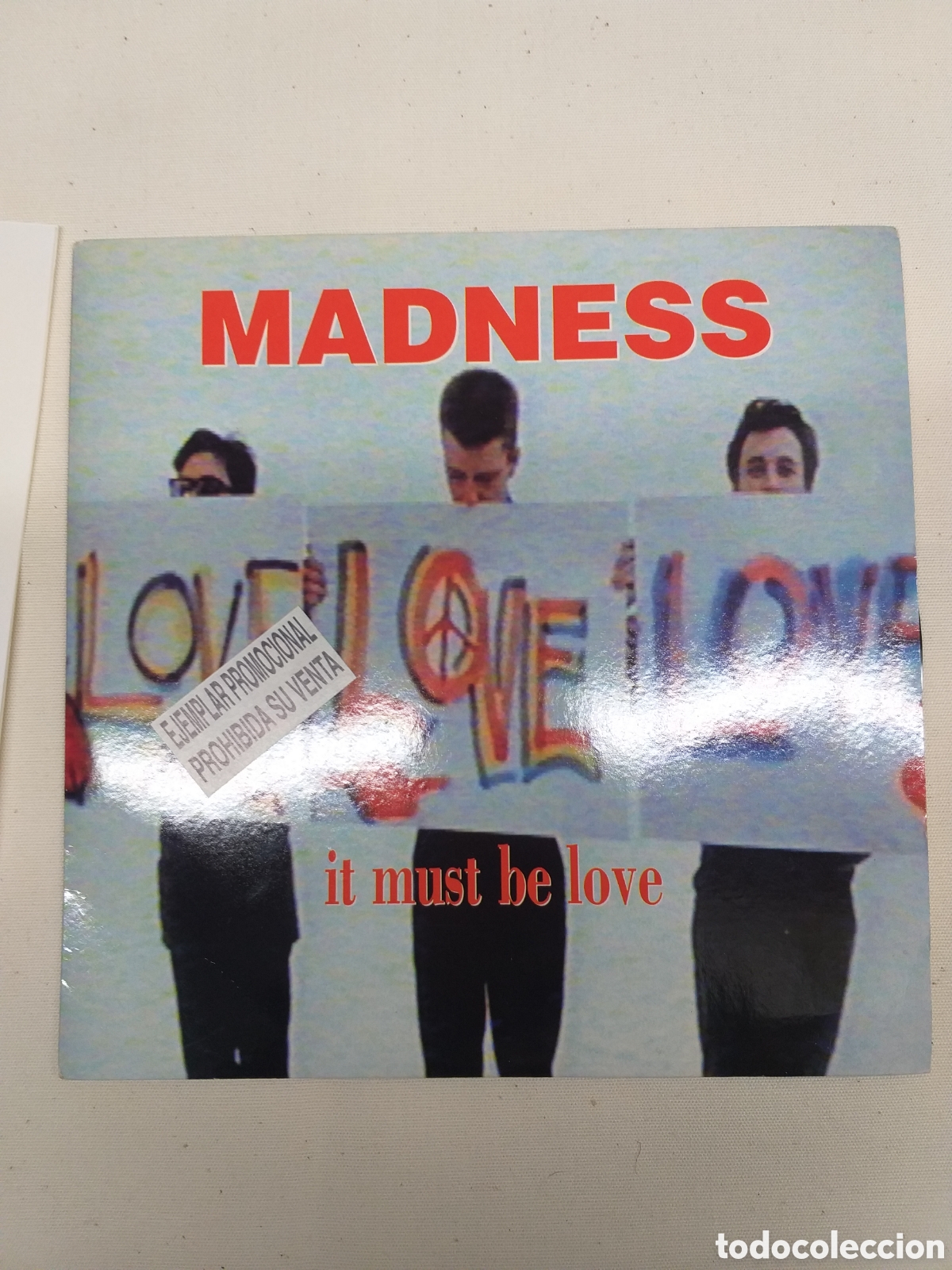 Discos de vinilo: Disco vinilo single MADNESS. It must be Love. - Foto 1