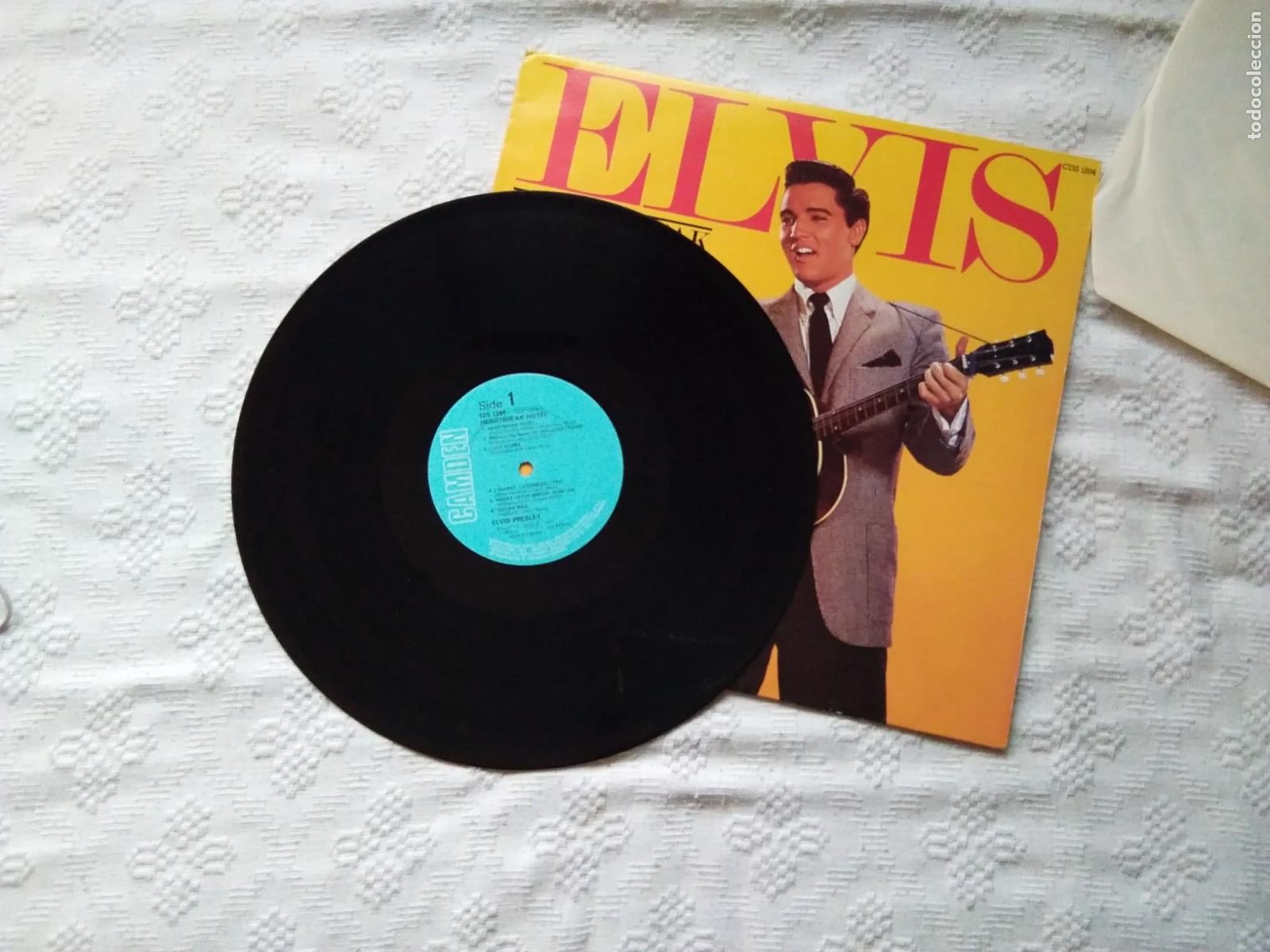 Discos de vinilo: LP ELVIS HEARTBREAK HOTEL - Foto 3