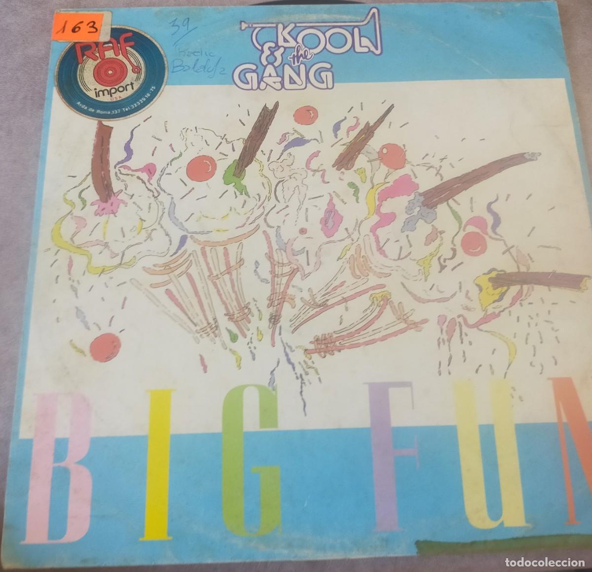 Discos de vinilo: SINGLE MAXI SINGLE DEL GRUPO KOOL & THE GANG, BIG FUN - Foto 1