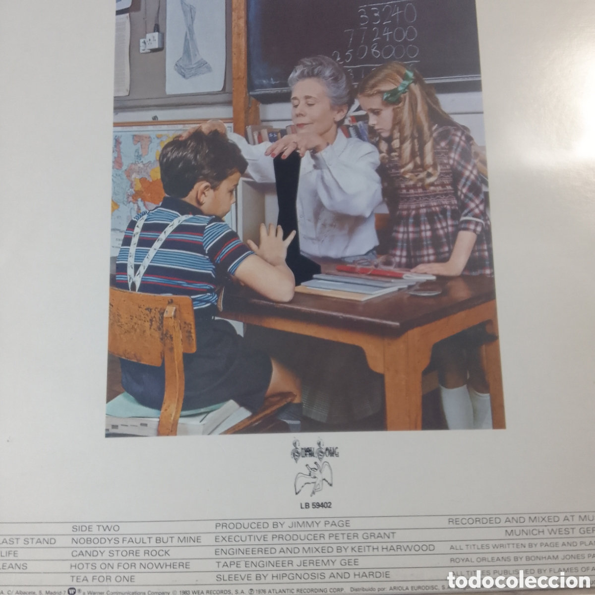 Discos de vinilo: LED ZEPPELIN PRESENCE - Foto 2
