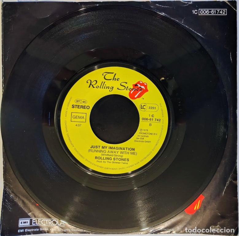 Discos de vinilo: Rolling Stones. Respectable/ Just my imagination. Electrola, Germany 1978 single - Foto 4