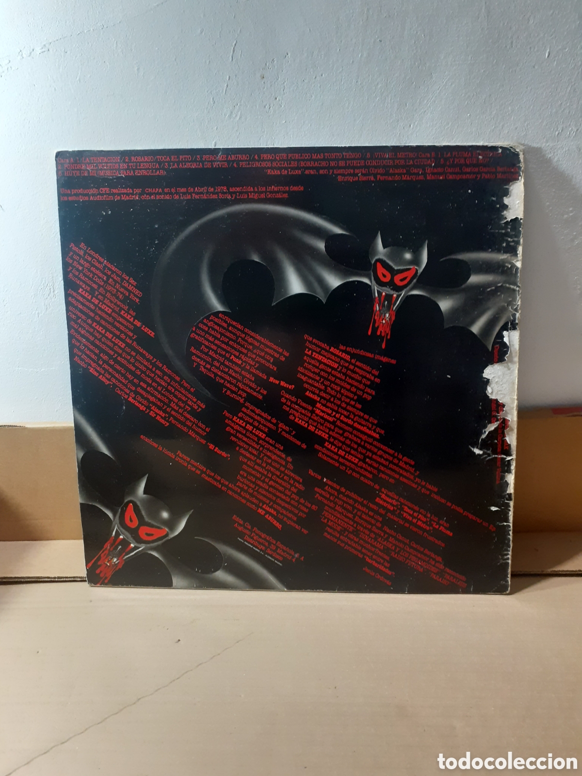 Discos de vinilo: Kaka de luxe. S&oacute;lo portada. - Foto 3