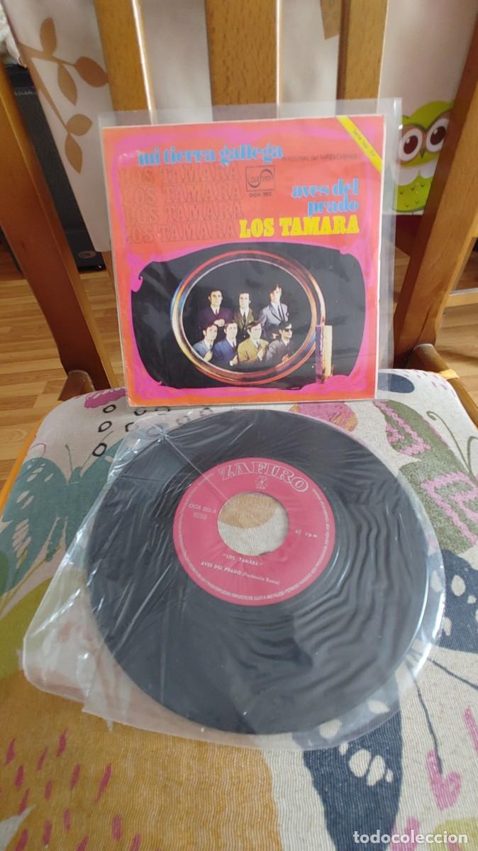 Discos de vinilo: LOS TAMARA-SINGLE MI TIERRA GALLEGA - Foto 1
