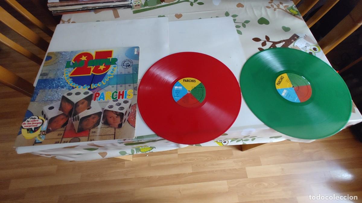 Discos de vinilo: PARCHIS-LP DOBLE LAS SUPERCANCIONES DE LOS PEQUES-GATEFOLD - Foto 1
