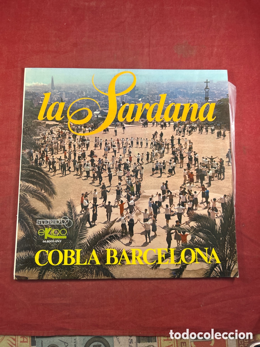 Discos de vinilo: LA SARDANA COBLA BARCELONA - Foto 1