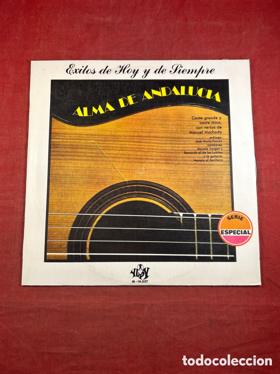 Discos de vinilo: ALMA DE ANDALUC&Iacute;A &Eacute;XITOS - Foto 1