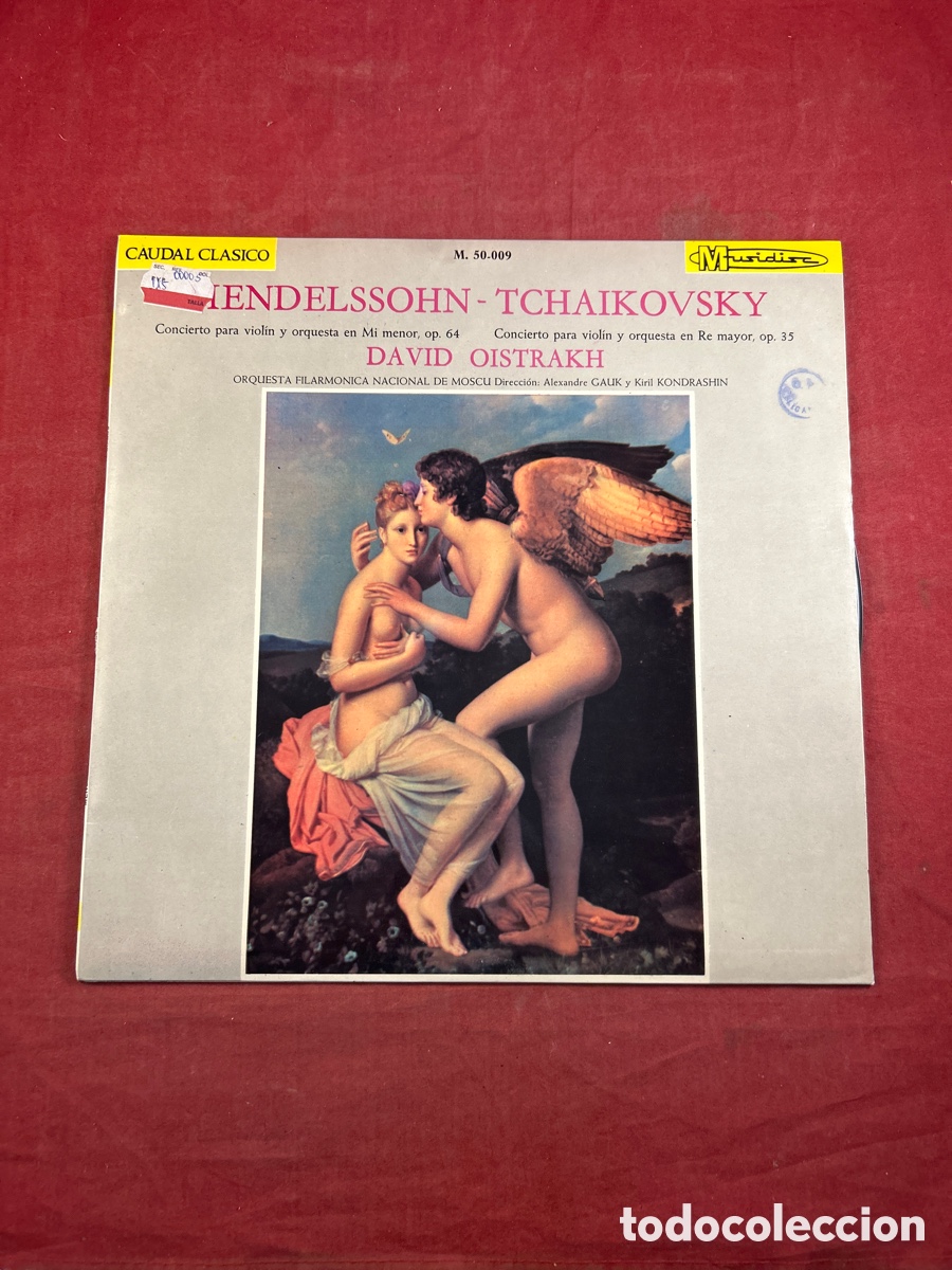 Discos de vinilo: MENDELSSOHN TCHAIKOVSKY - Foto 1
