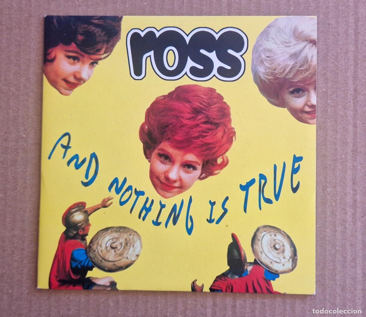 Discos de vinilo: ROSS - AND NOTHING IS TRUE SINGLE 1996 (MUNSTER RECORDS) - Foto 1