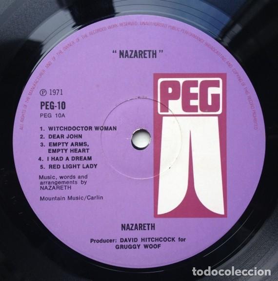 Discos de vinilo: vinilo Nazareth &lrm;&ndash; Nazareth UK - Foto 3
