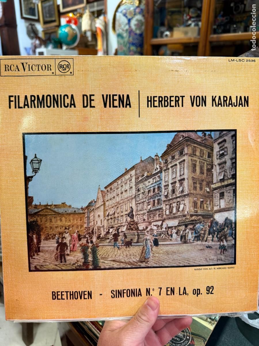 Discos de vinilo: LP FILARMONICA DE VIENA - Foto 1