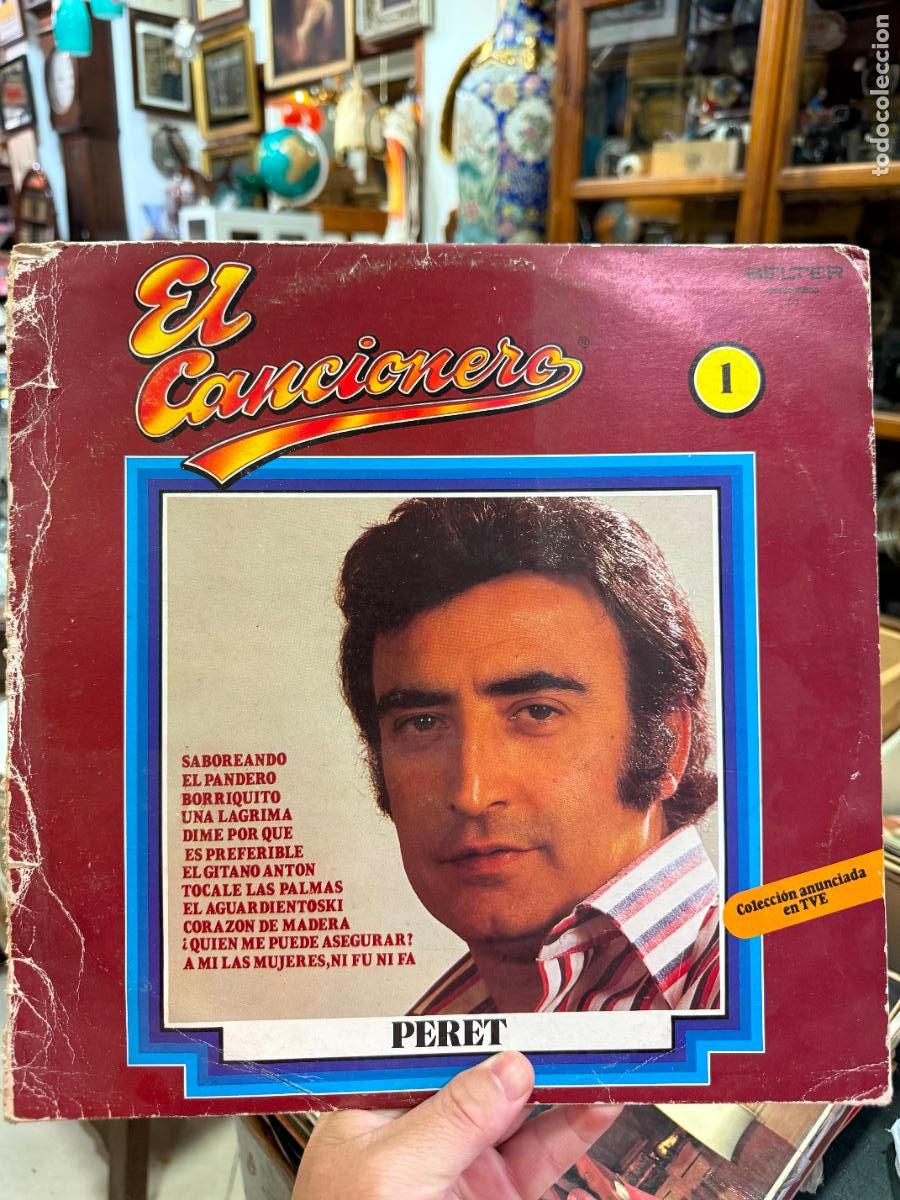 Discos de vinilo: LP EL CANCIONERO - PERET - Foto 1