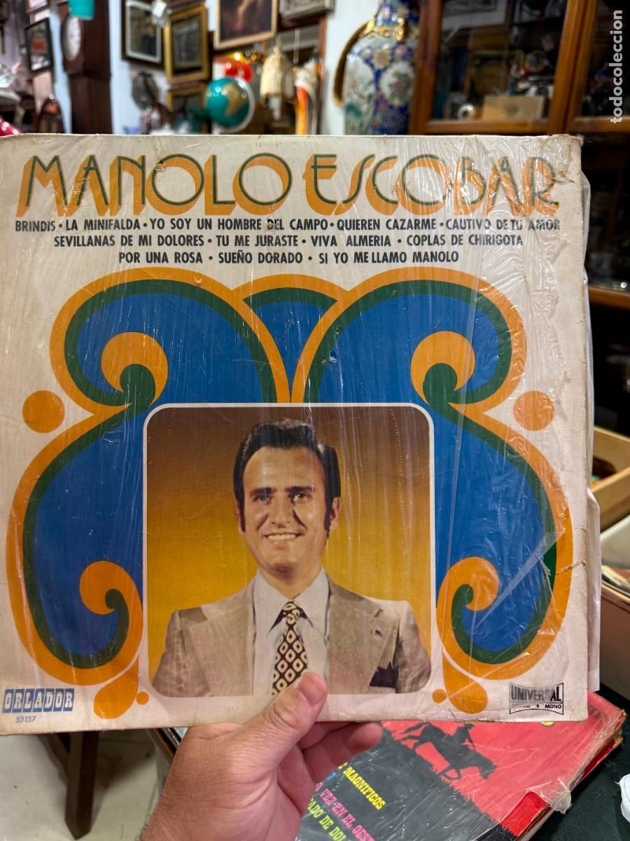 Discos de vinilo: LP MANOLO ESCOBAR -- - Foto 1