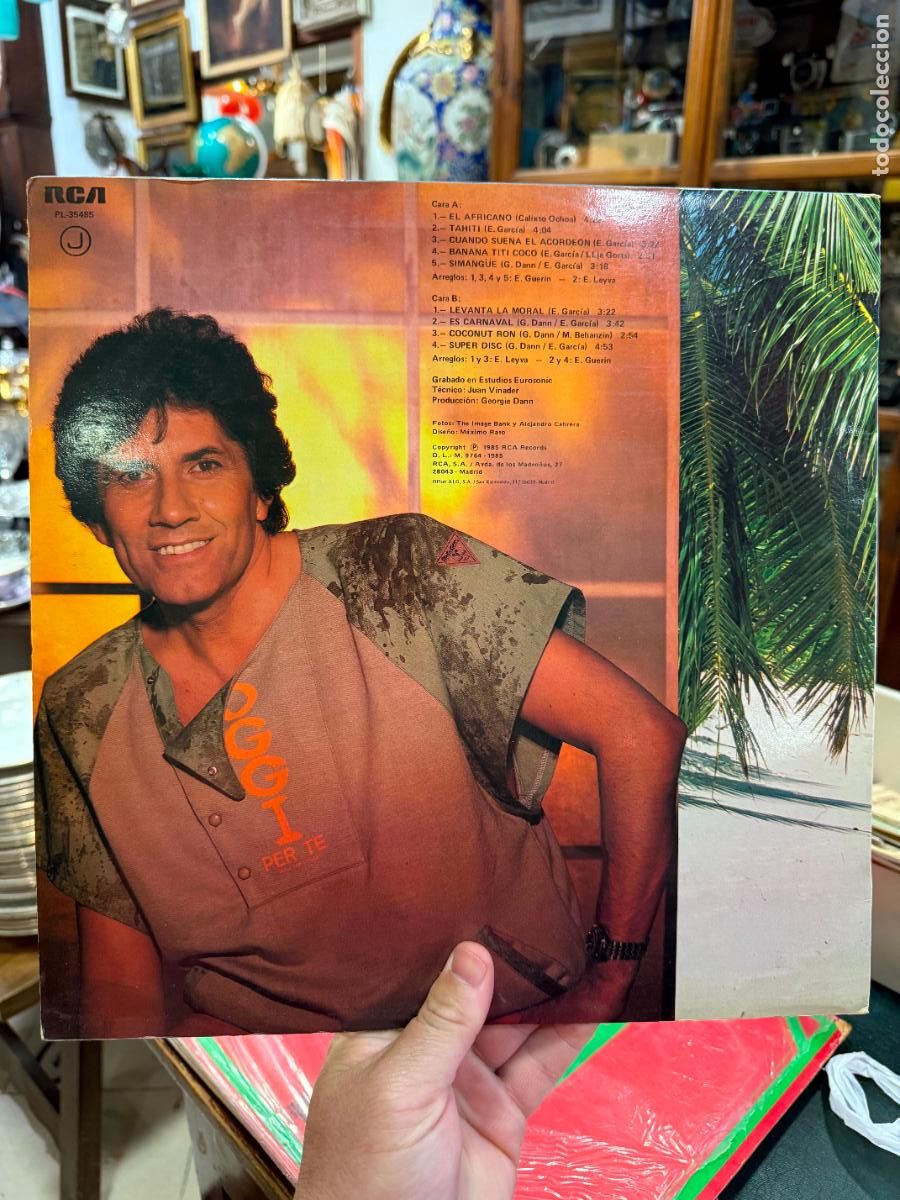 Discos de vinilo: LP GEORGIE DANN - EL AFRICANO - Foto 2