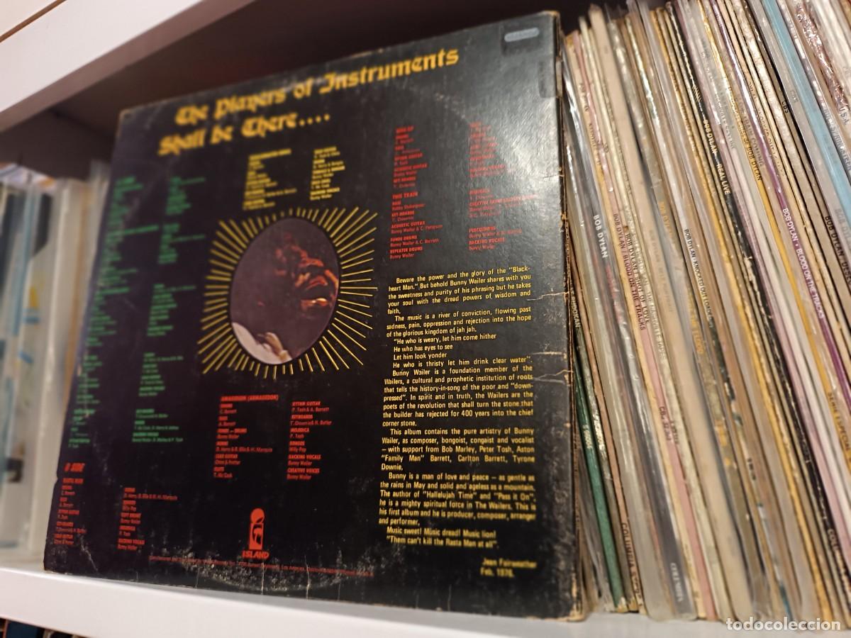 Discos de vinilo: Bunny Wailer &lrm;&ndash; Blackheart Man - lp US - Foto 2