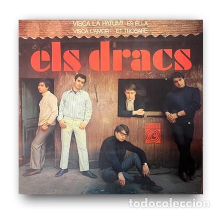 Discos de vinilo: Els Dracs &ndash; Visca La Patum! Single 7&rdquo; - Foto 1