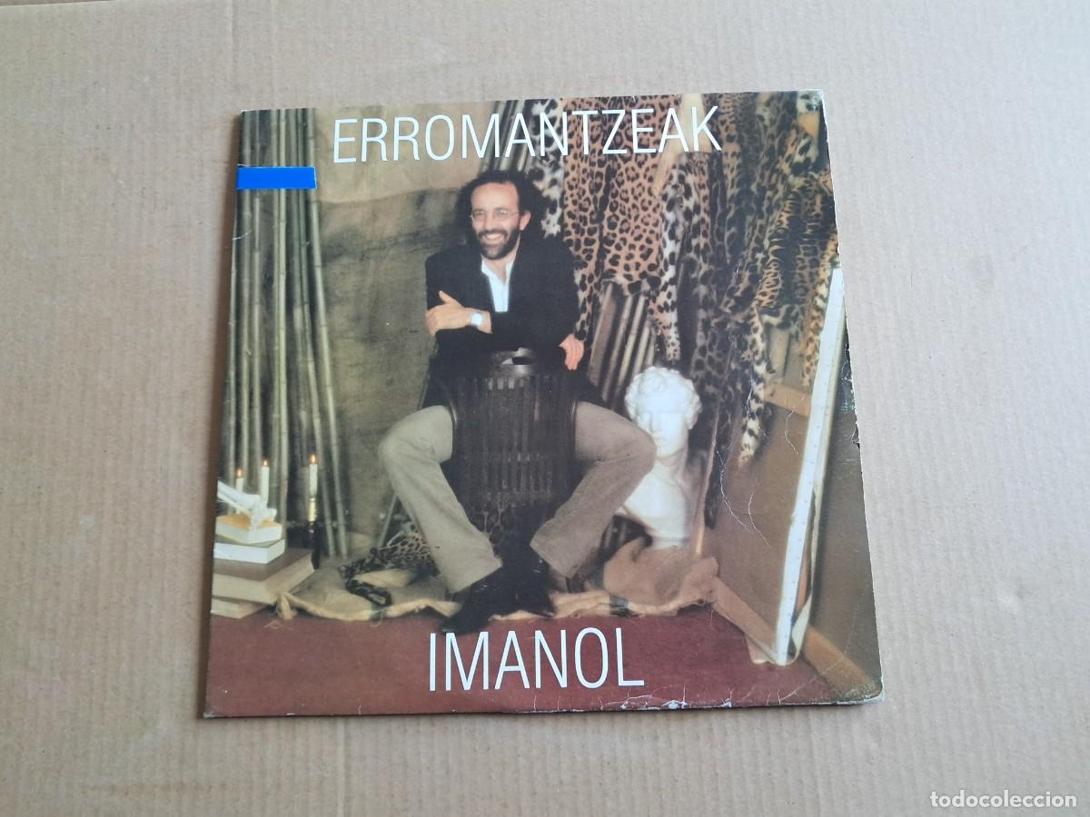 Discos de vinilo: IMANOL - ERROMANTZEAK DOBLE LP GATEFOLD 1984 - Foto 1