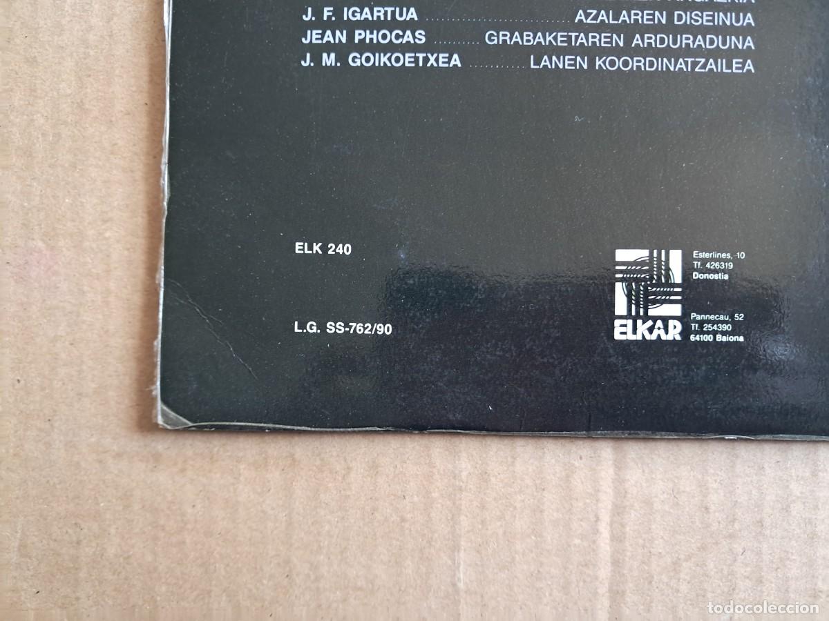 Discos de vinilo: IMANOL - AMODIOAREN BERRI LP 1990 - Foto 4
