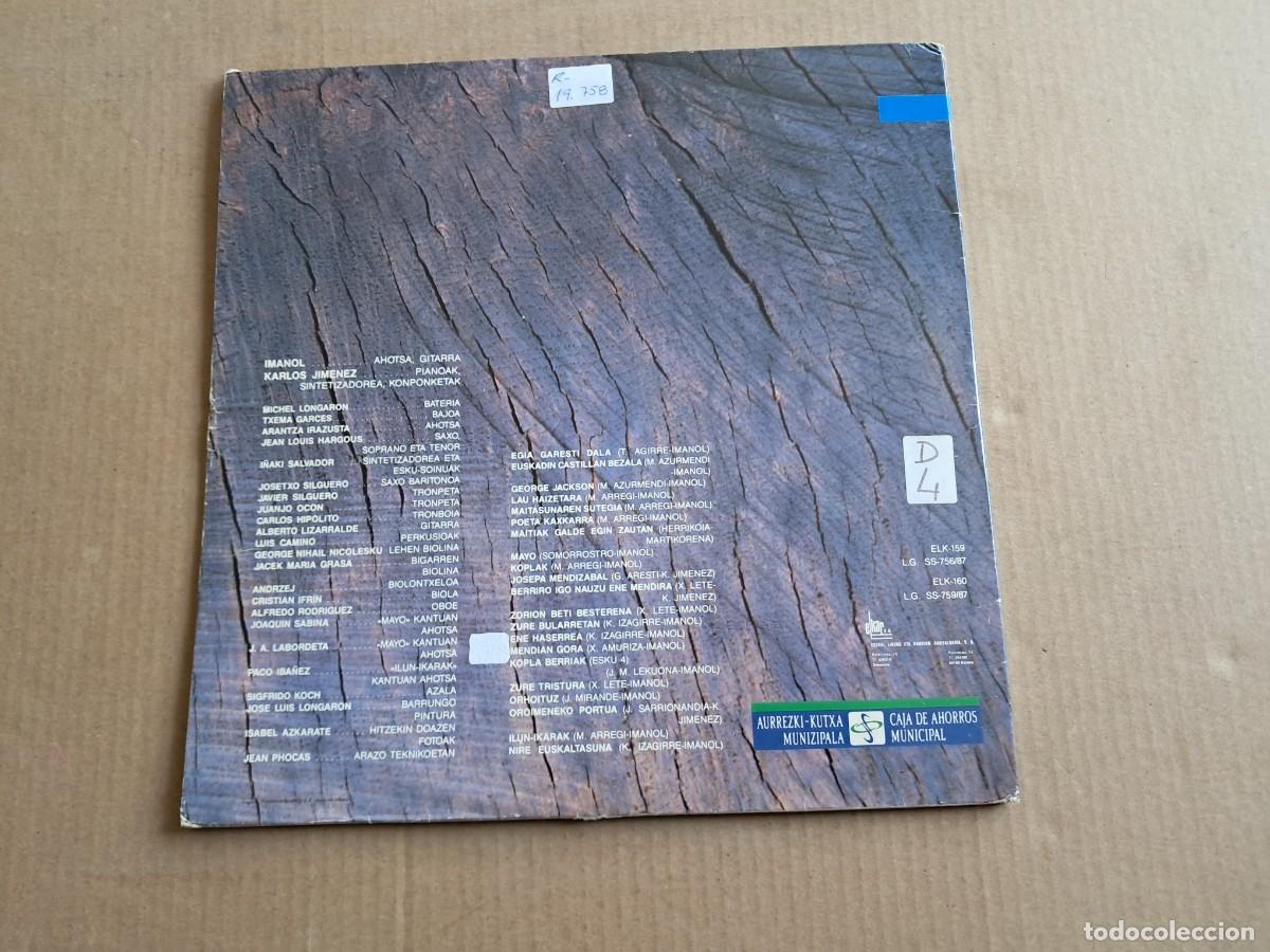 Discos de vinilo: IMANOL - JOAN ETORRIAN DOBLE LP 1987 - Foto 9