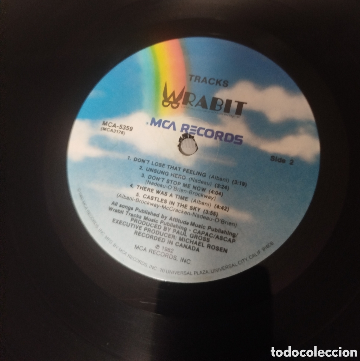 Discos de vinilo: Wrabit - Tracks. Edici&oacute;n USA - Foto 5