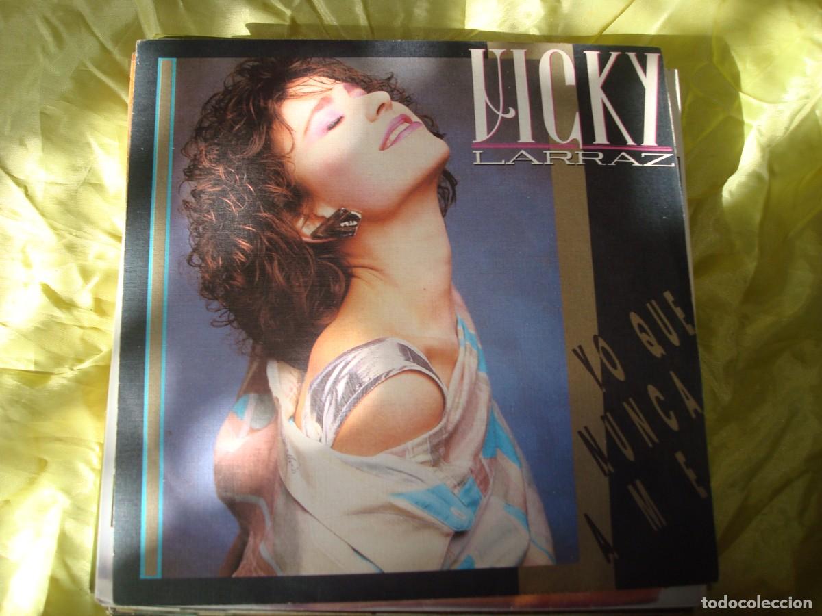 Discos de vinilo: VICKY LARRAZ. YO QUE NUNCA AME / ME OLVIDE. DBS, 1986. IMPECABLE - Foto 1