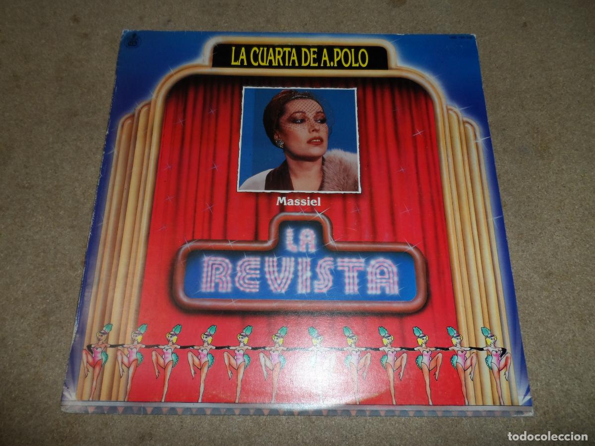 Discos de vinilo: MASSIEL - LA CUARTA DE A. POLO (SPAIN 1985) - Foto 1