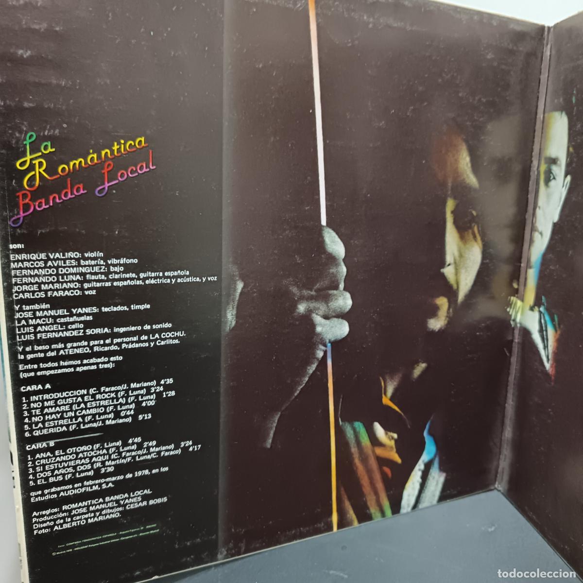 Discos de vinilo: LA ROMANTICA BANDA LOCAL. LP 1978 - Foto 2