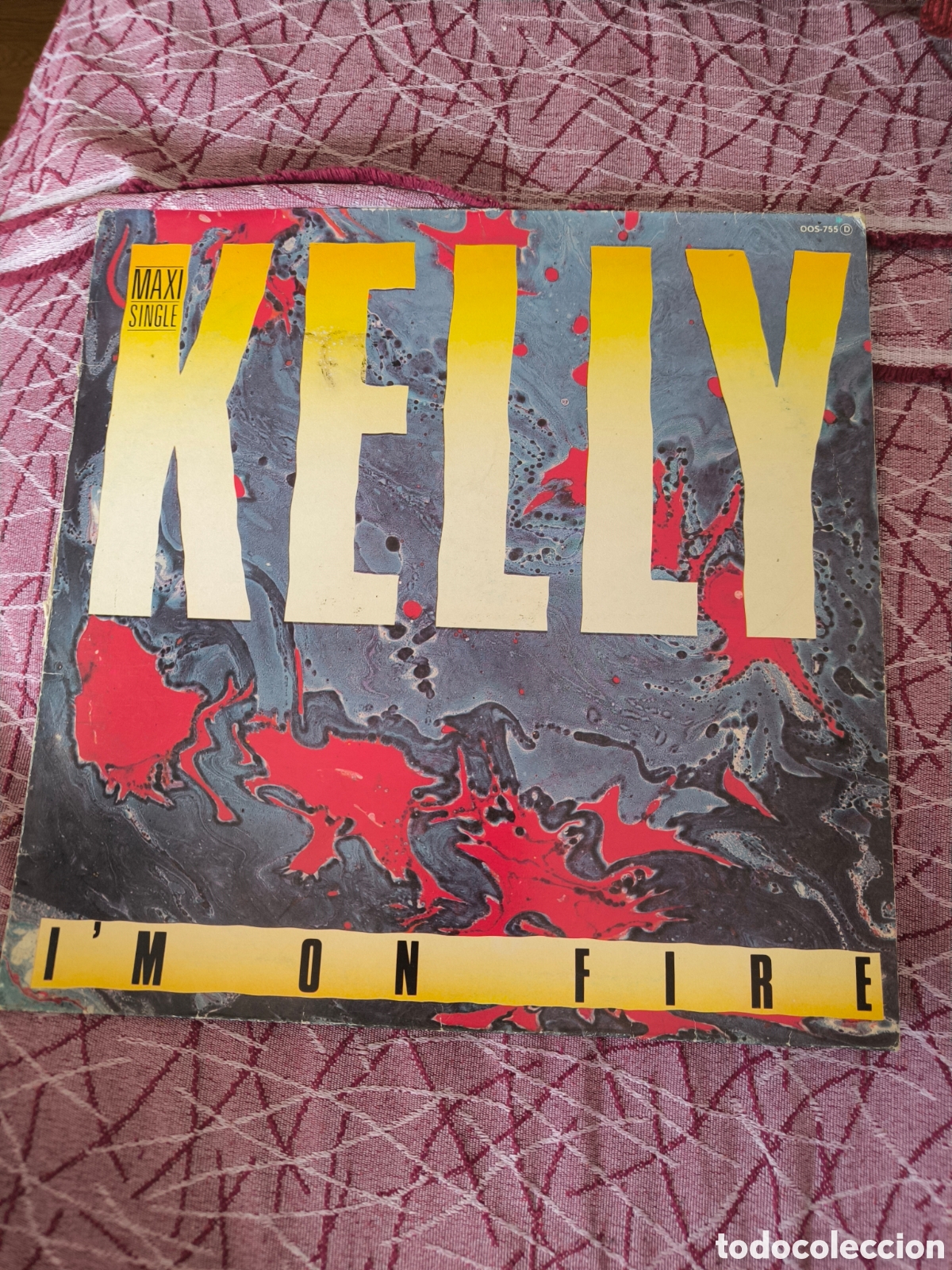Discos de vinilo: vinilo de Kelly, canci&oacute;n &rdquo;Im On Fire&rdquo;. - Foto 1